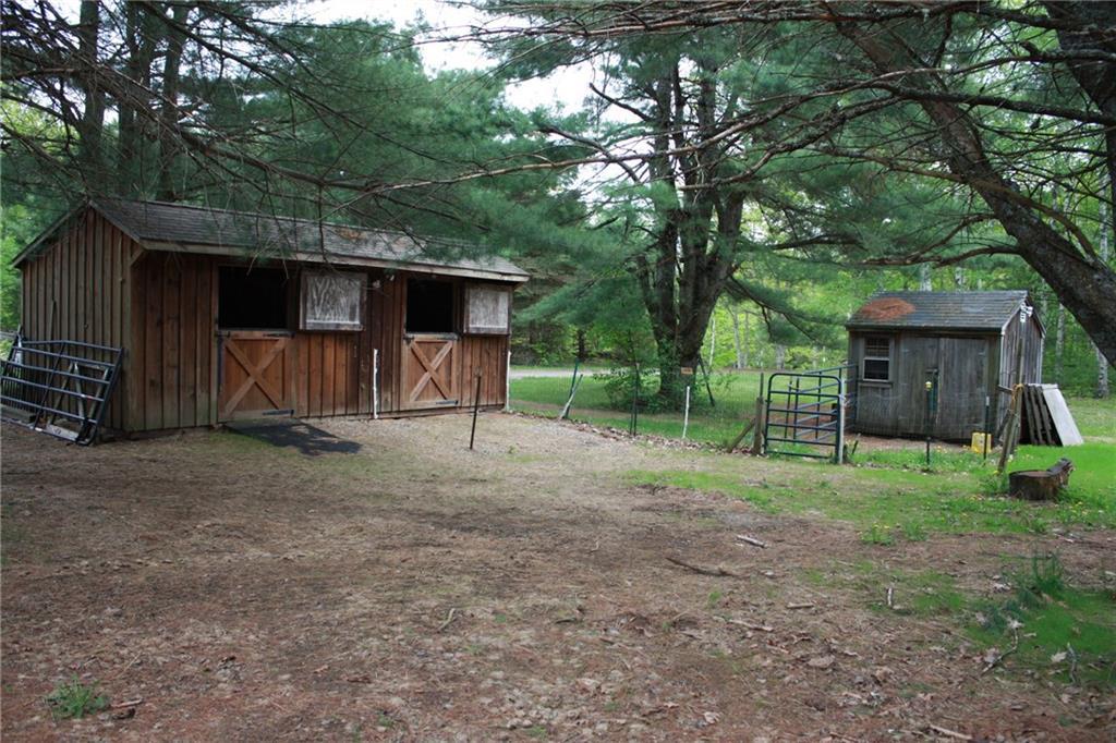 633 Old County Road Washington, ME 04574 - Photo 9 of 35 Shelter/Stable with 8 'x 9'9" grain...