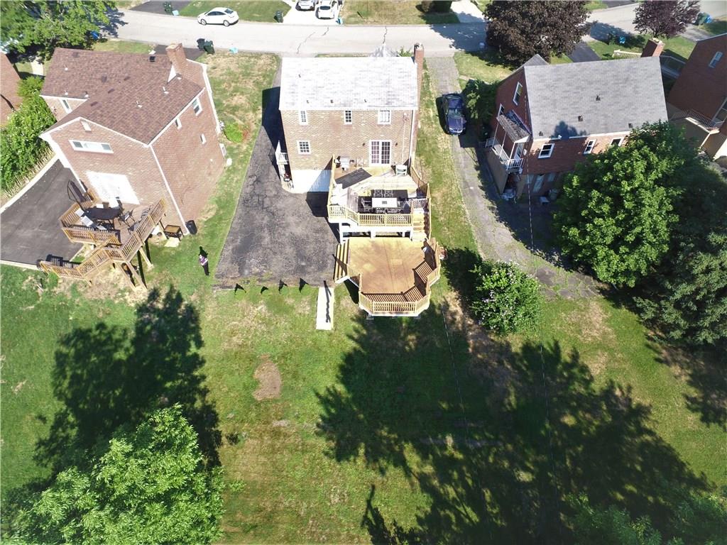 5319 Highgrove Road Whitehall, PA 15236 - Photo 23 of 24 Great Back Yard off Enormous Double Tiered Deck!