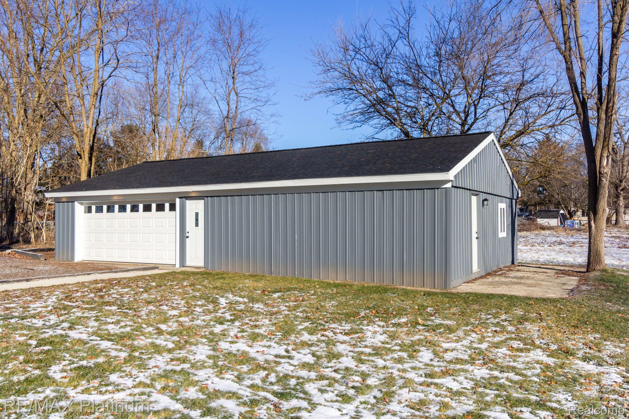 14875 Holmes Road Gregory, MI 48137 - Photo 49 of 73 Large garage/pole barn