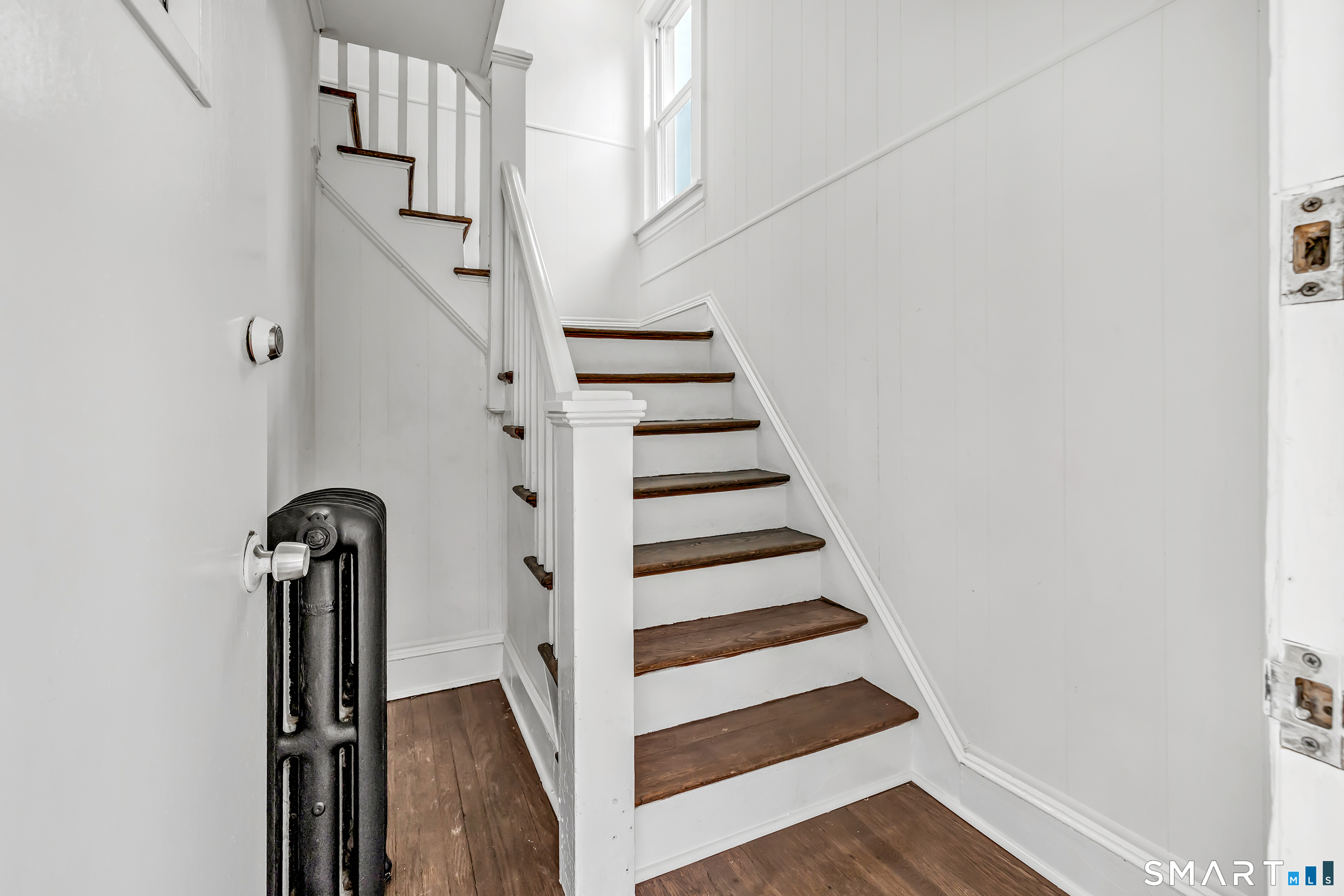 3193 Main Street Bridgeport, CT 06606 - Photo 8 of 39 1st to 2nd Floor Staircase