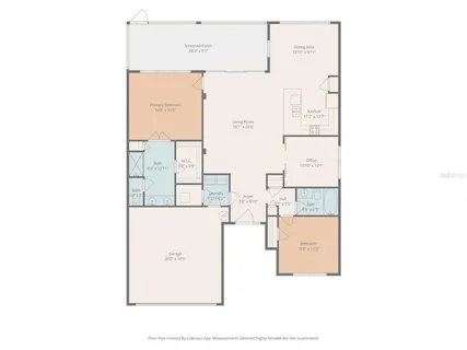 a picture of a floor plan