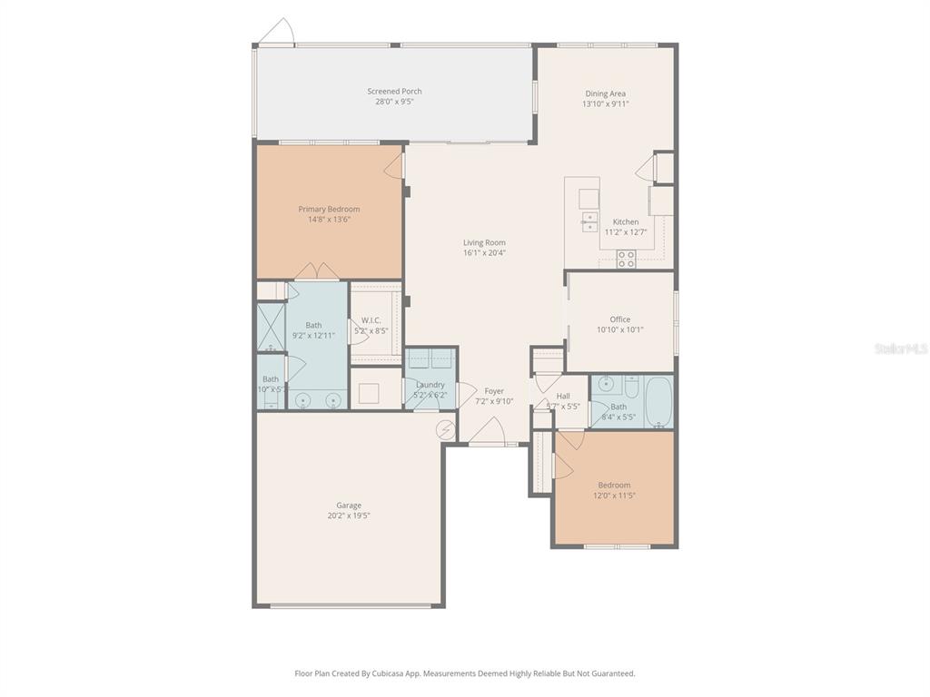 4683 Southwest 40th Place Ocala, FL 34474 - Photo 5 of 43 a picture of a floor plan