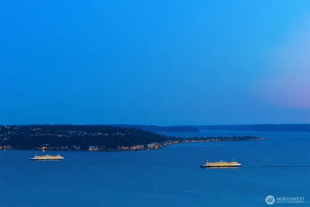 a view of a city with tall buildings