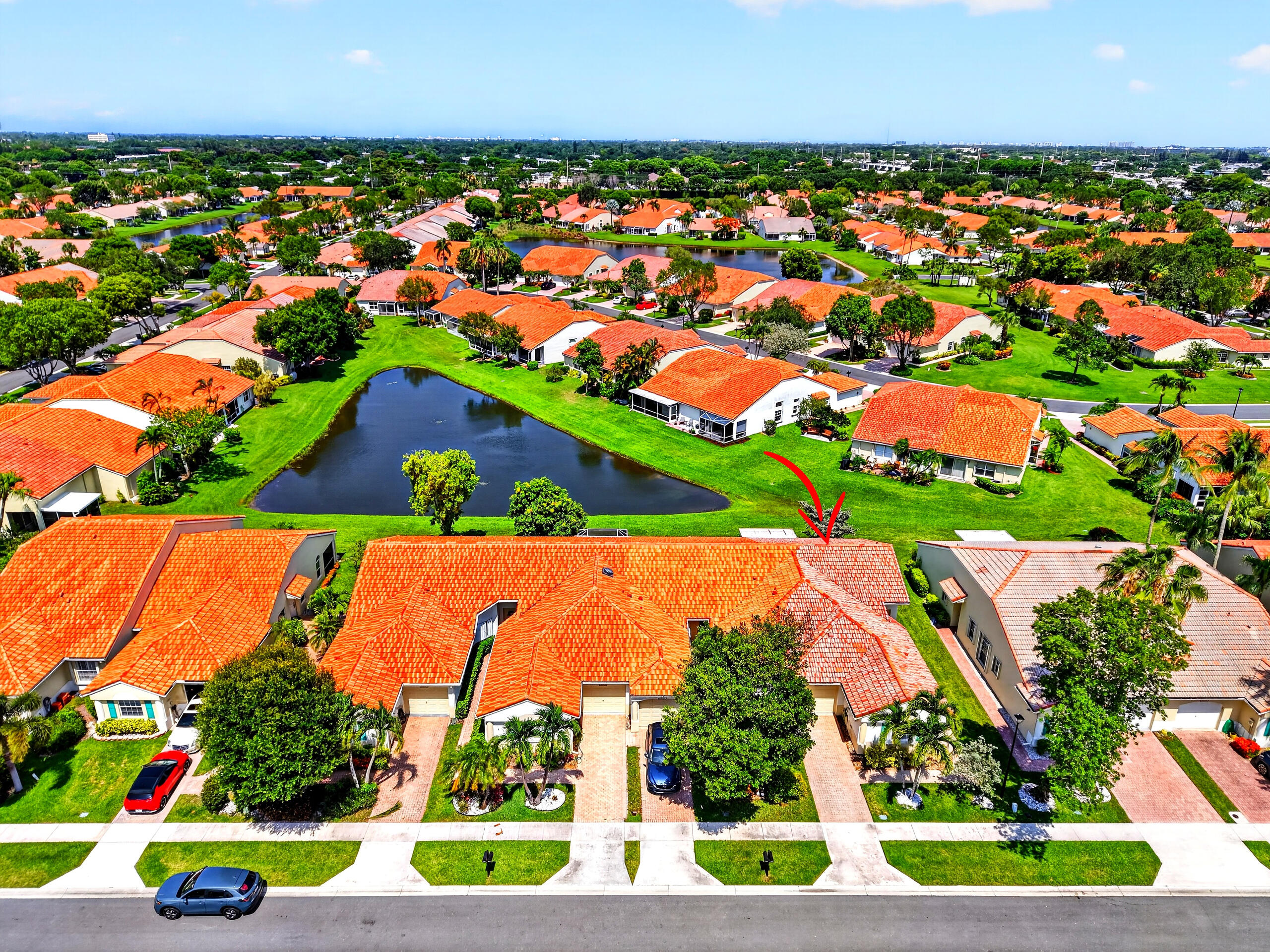 15340 Floral Club Road Delray Beach, FL 33484 - Photo 36 of 42 an aerial view of tennis court