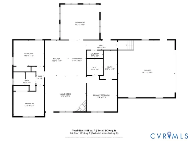 $479,950 | 63 River Bluff Drive, Manquin, VA 23106