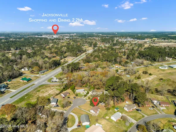 $209,000 | 107 Knight Place, Jacksonville, NC 28546
