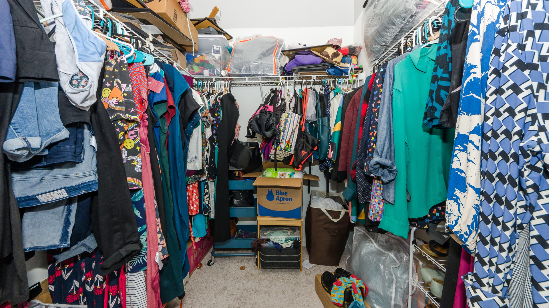 2323 West Pershing Road, Unit 602 Chicago, IL 60609 - Photo 23 of 29 a view of walk in closet with clothes