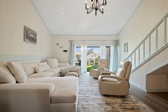 a living room with a couch and a couch