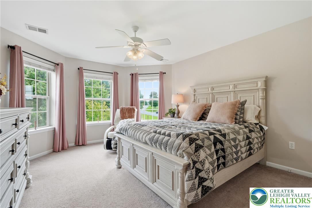 245 East Dell Road Bath, PA 18014 - Photo 43 of 99 A restful chamber offers a generous footprint for slumber and a picturesque view of the outdoors.