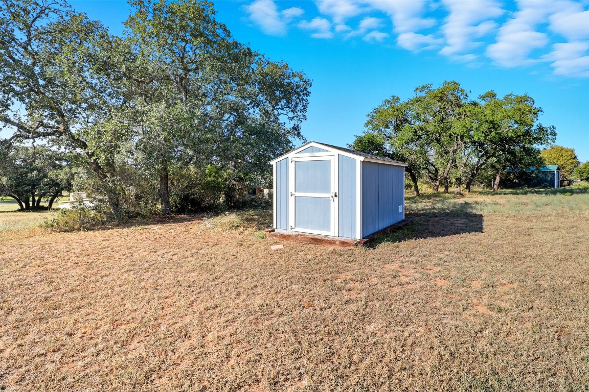 113 Rio Vista Road Burnet, TX 78611 - Photo 18 of 28 View of shed
