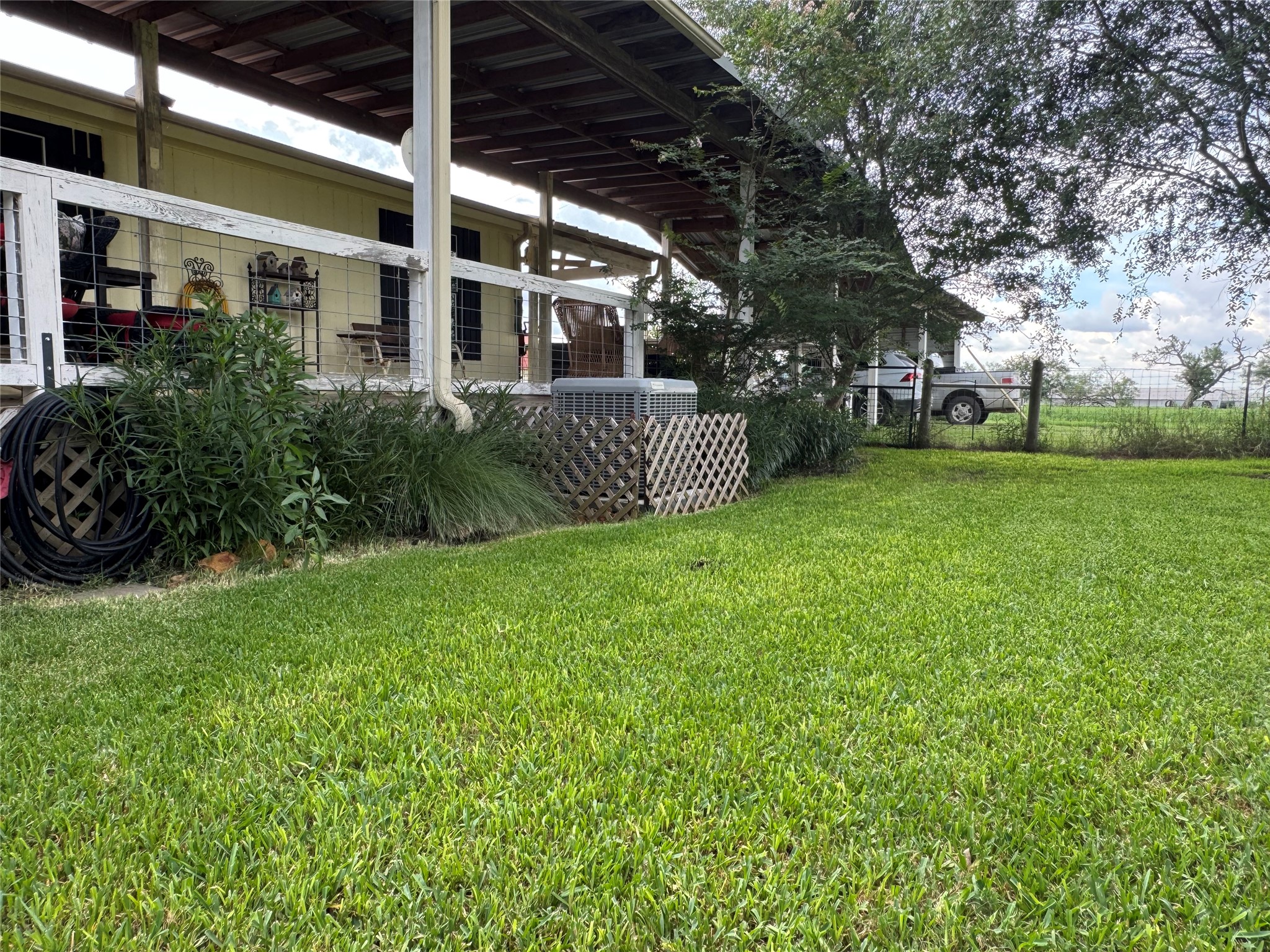 Back Yard , A/C Unit