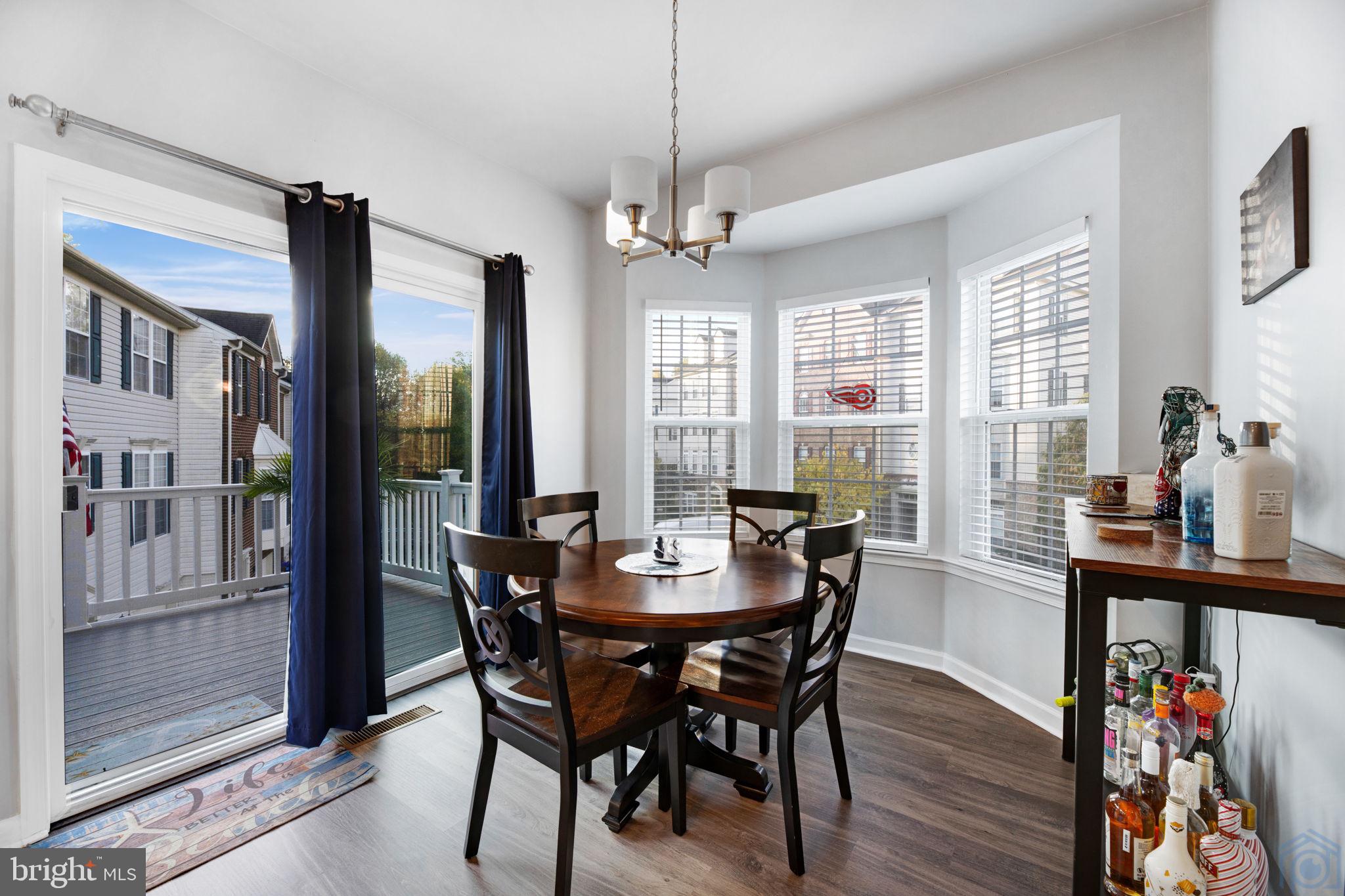 8002 Forest Ridge Drive, Unit 4 Chesapeake Beach, MD 20732 - Photo 6 of 16 Dining room nook