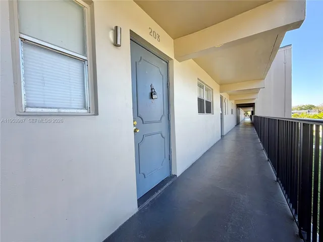 a view of a house with a stairs