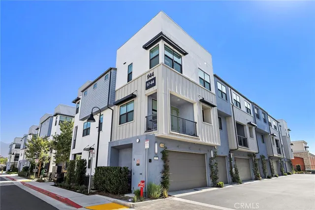 a front view of a building