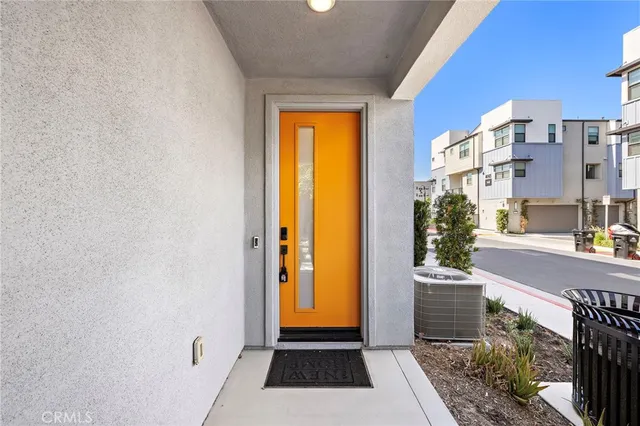 a view of front door
