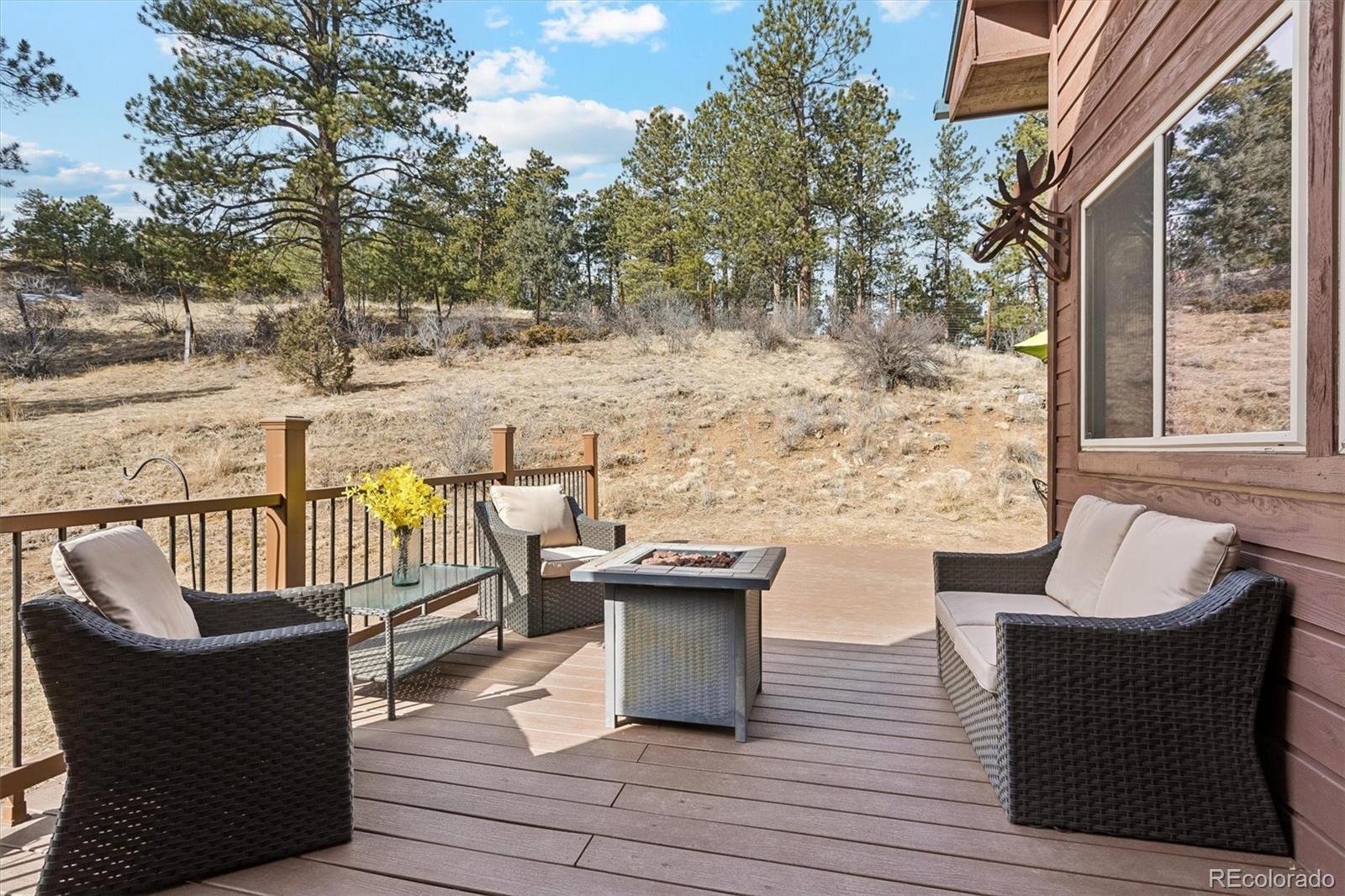2230 County Road 72 Bailey, CO 80421 - Photo 28 of 50 a view of outdoor space with seating space