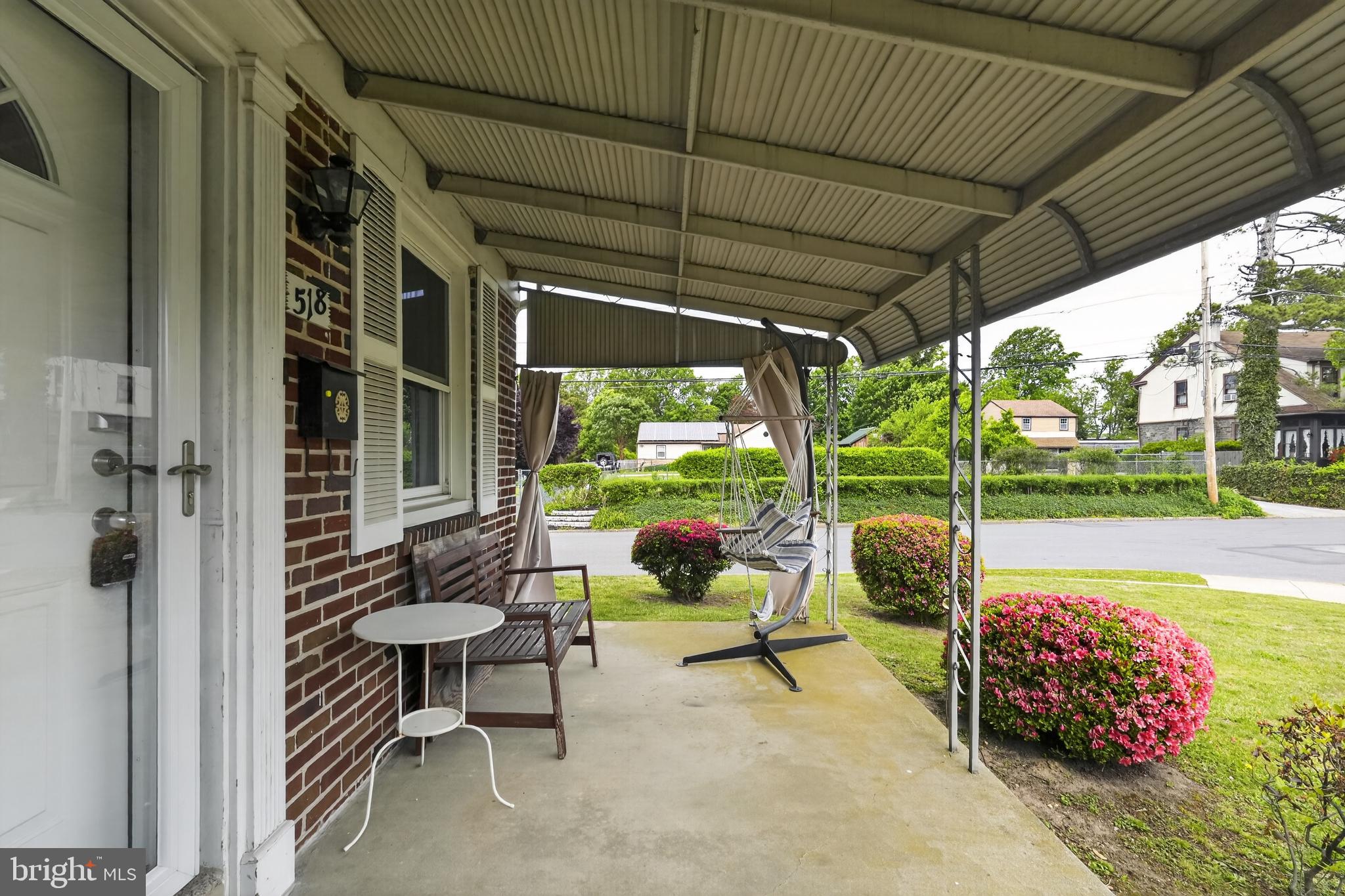 518 Bonsall Road Ridley Park, PA 19078 - Photo 3 of 31 a garden view with a seating space