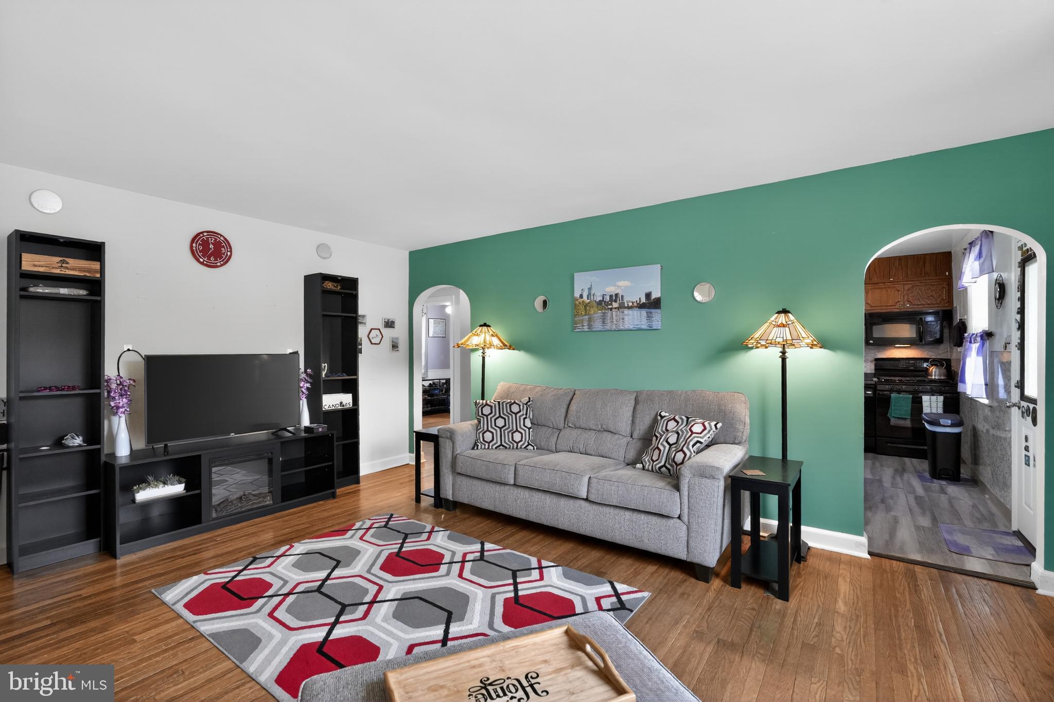 518 Bonsall Road Ridley Park, PA 19078 - Photo 5 of 31 a living room with furniture and a flat screen tv