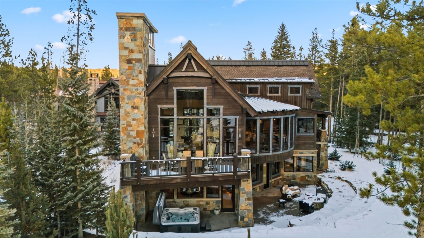 111 Brooks Snider Road Breckenridge, CO 80424 - Photo 43 of 44 a front view of a house with a porch