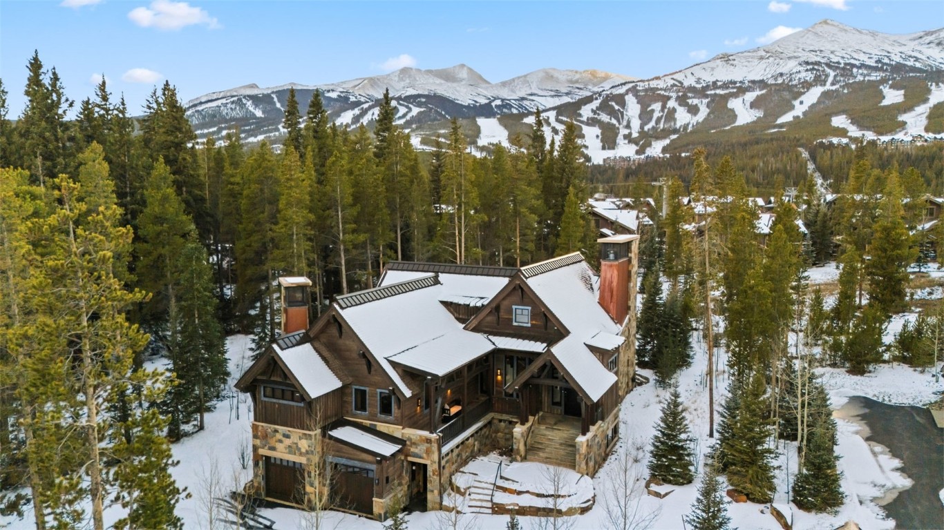111 Brooks Snider Road Breckenridge, CO 80424 - Photo 44 of 44 a view of a house with a mountain