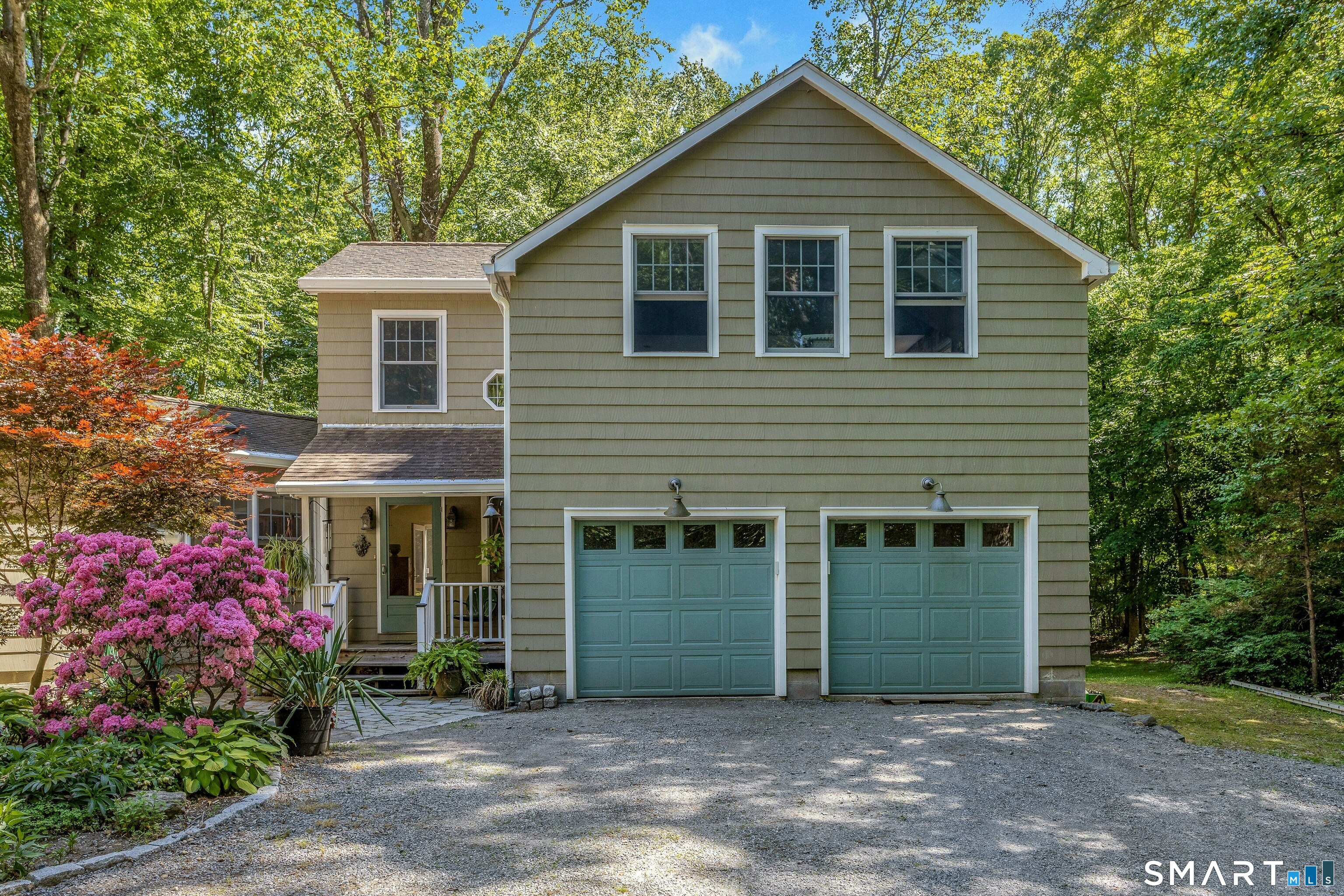 65 Barrows Road Easton, CT 06612 - Photo 5 of 38 2-4 Car Garage with rear door and Artist Studio and Office above