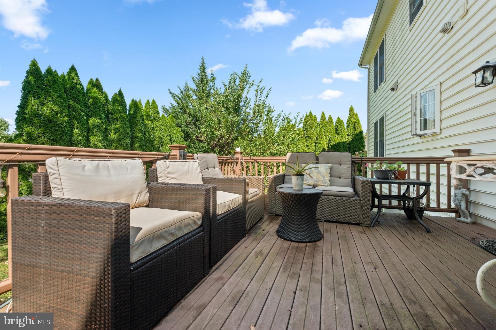 210 Main Street Newtown Square, PA 19073 - Photo 11 of 43 a view of a roof deck with couches