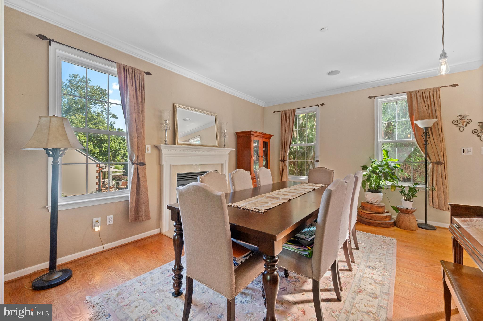 210 Main Street Newtown Square, PA 19073 - Photo 17 of 43 a view of a dining room with furniture window and wooden floor