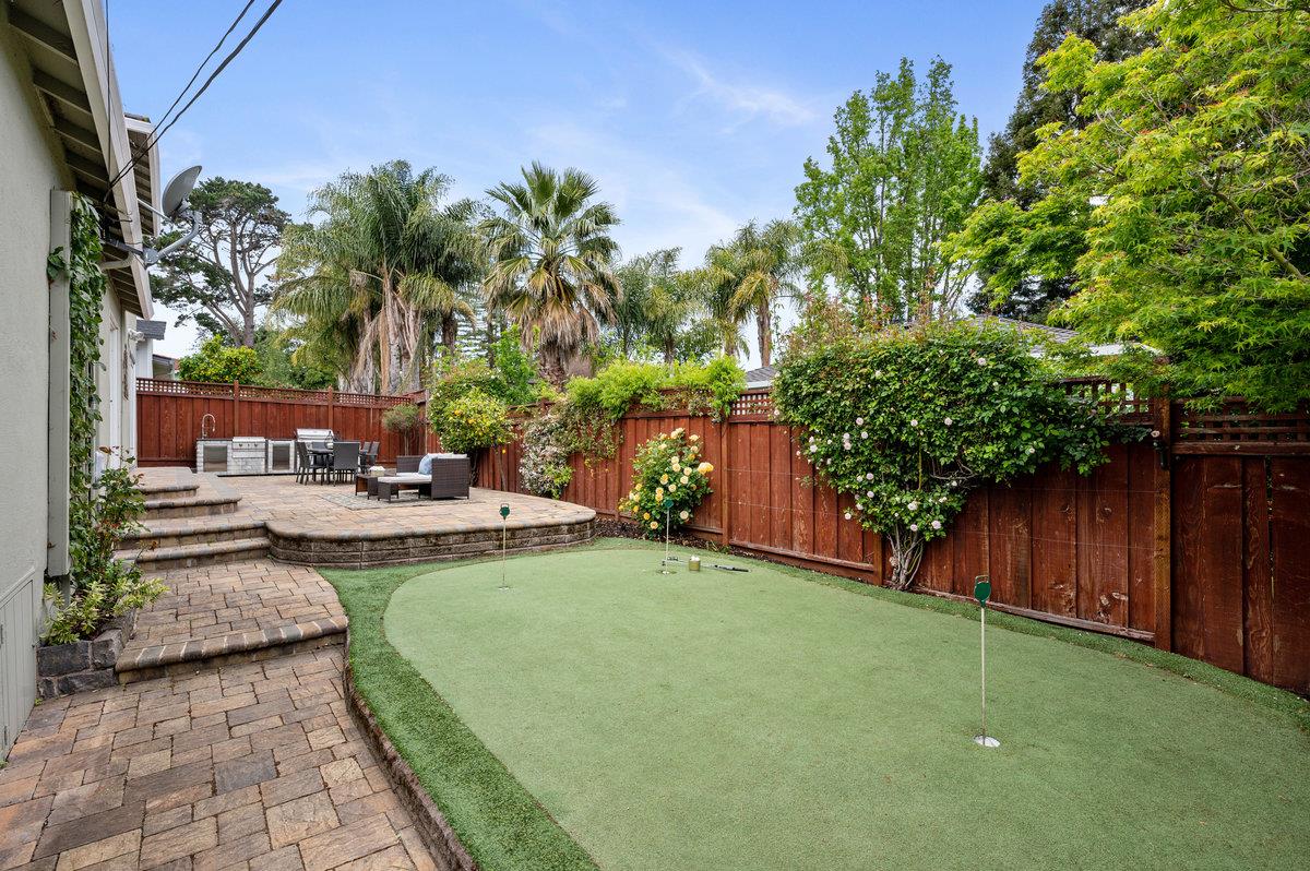 3524 Michael Drive San Mateo, CA 94403 - Photo 34 of 39 a view of a backyard with sitting area