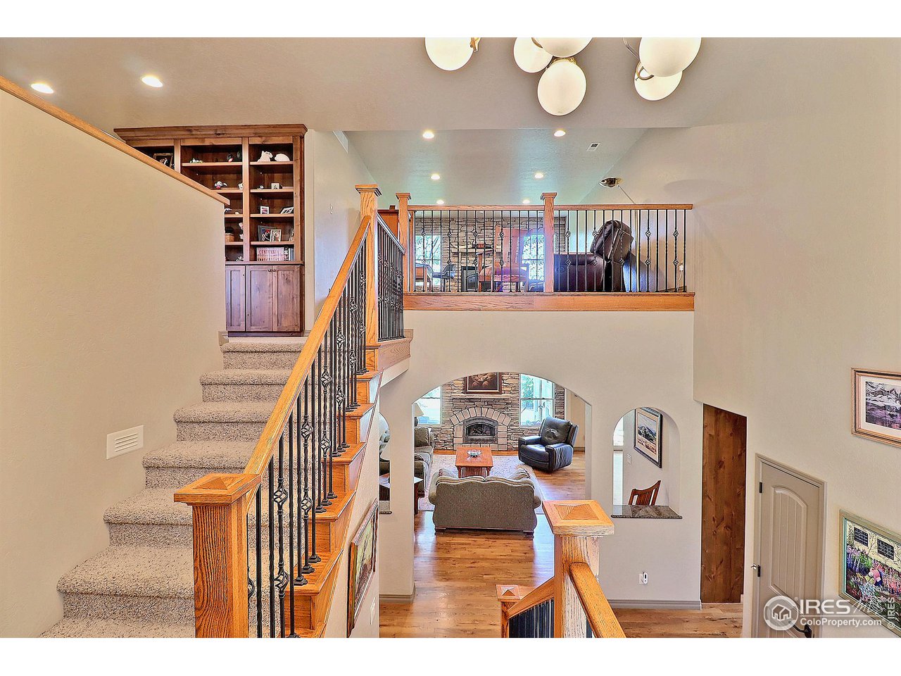 6801 West 34th St Road Greeley, CO 80634 - Photo 23 of 40 a view of entryway livingroom and hall