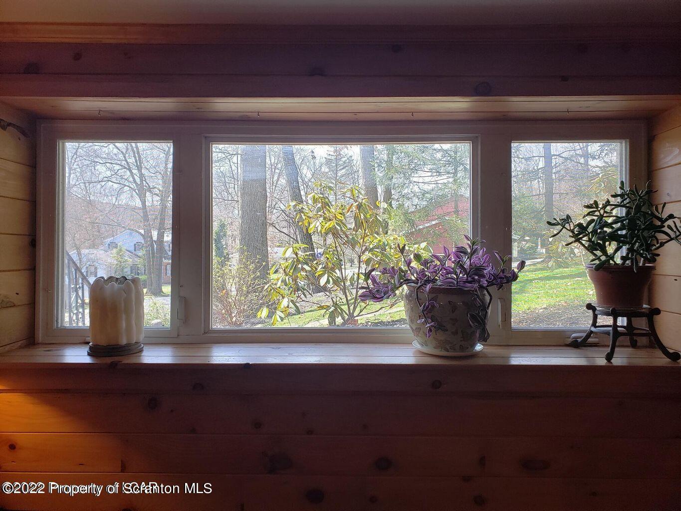 105 Collins Avenue Shavertown, PA 18708 - Photo 46 of 53 a view of a flower pot on a table near a window