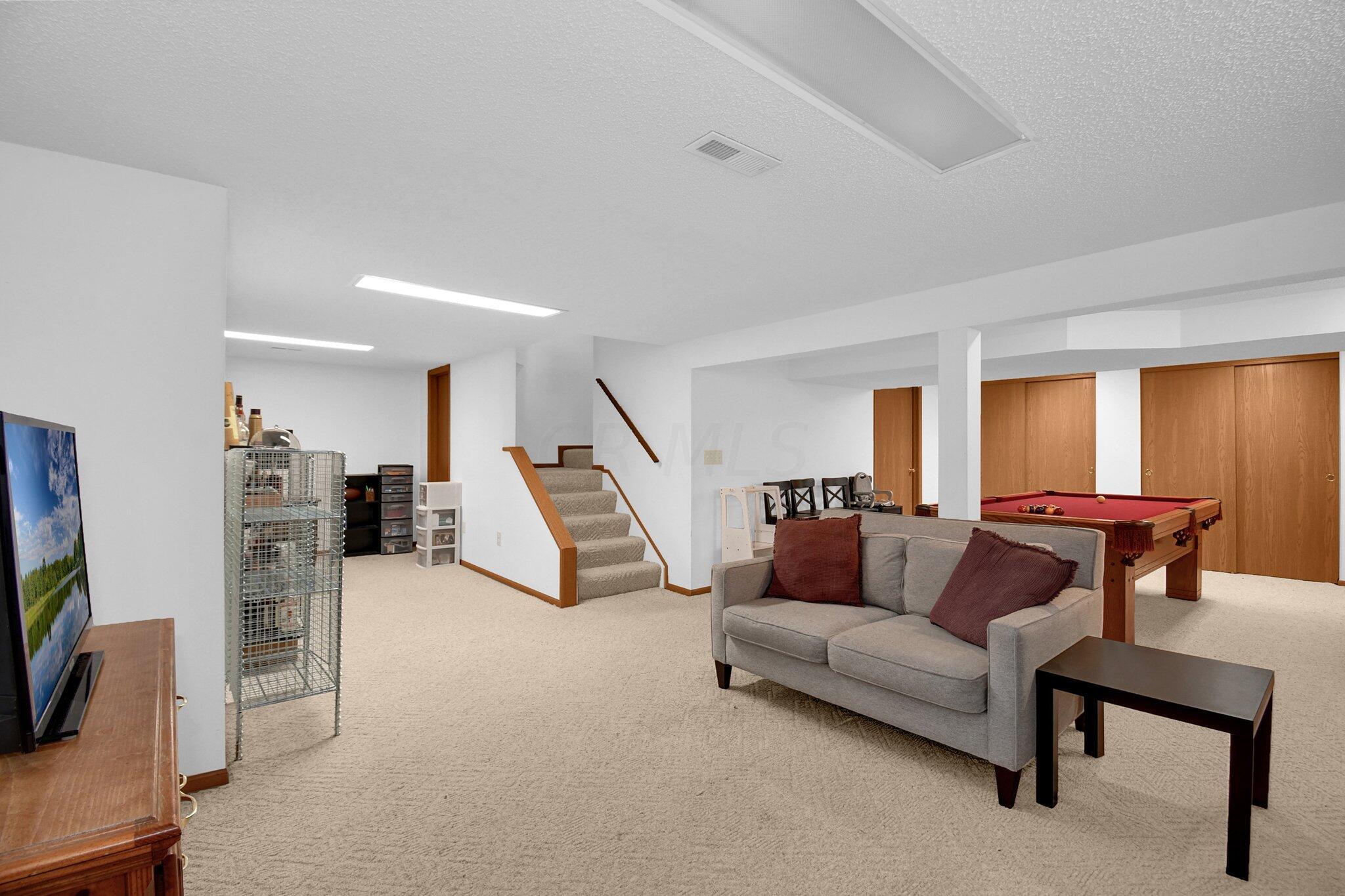 189 Greenbank Road Gahanna, OH 43230 - Photo 34 of 48 Finished lower level adds more quality living space