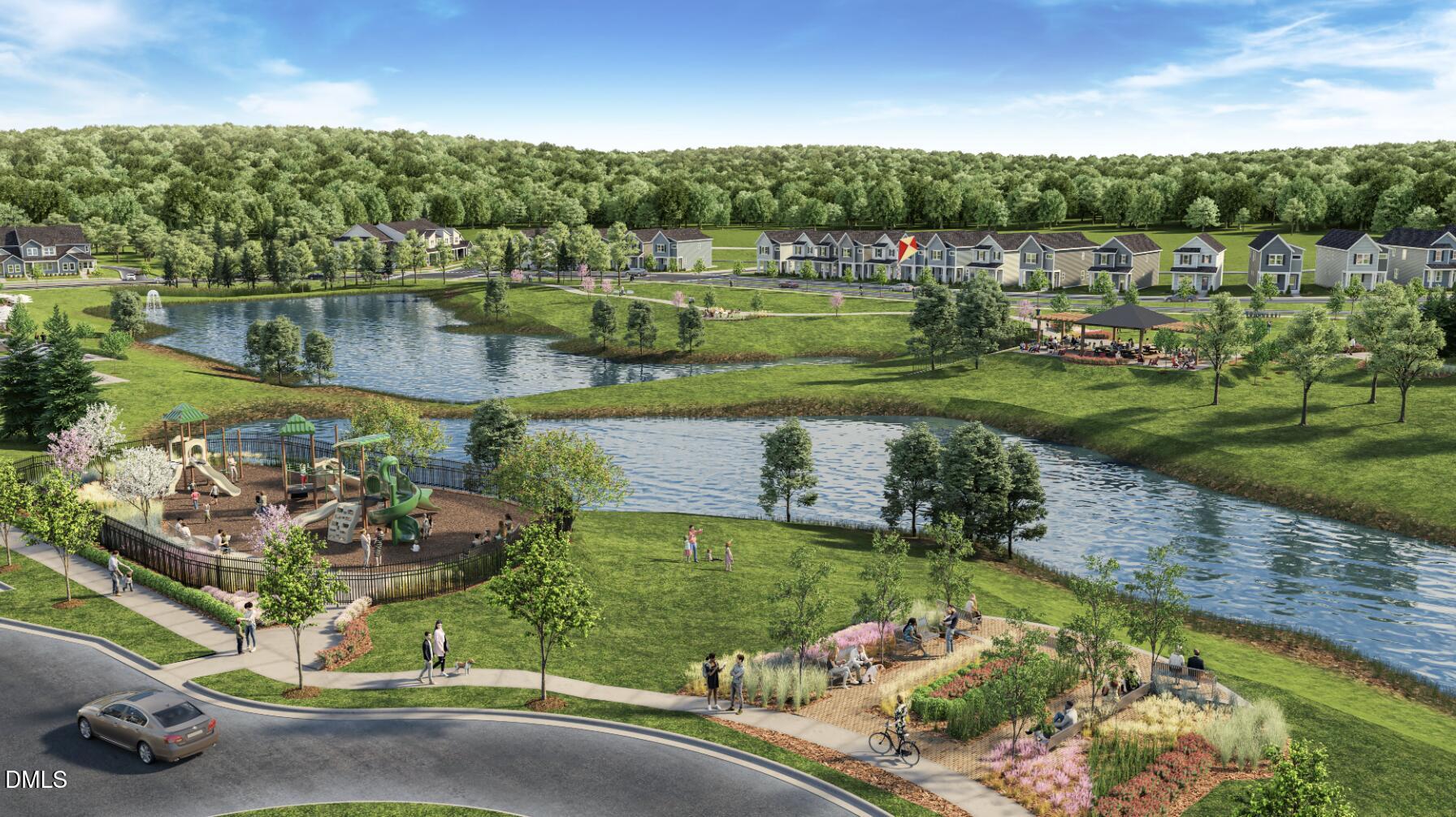 879 Central Park Drive Raleigh, NC 27604 - Photo 12 of 17 Pond View