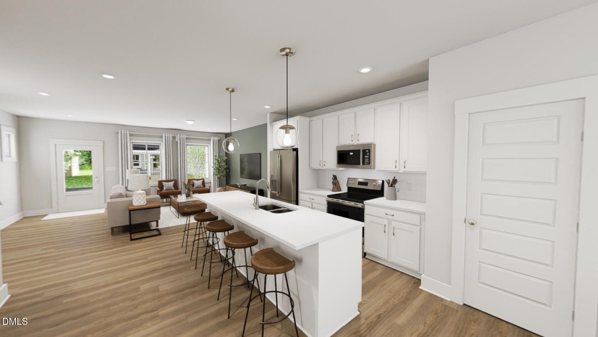 879 Central Park Drive Raleigh, NC 27604 - Photo 2 of 17 Kitchen Island