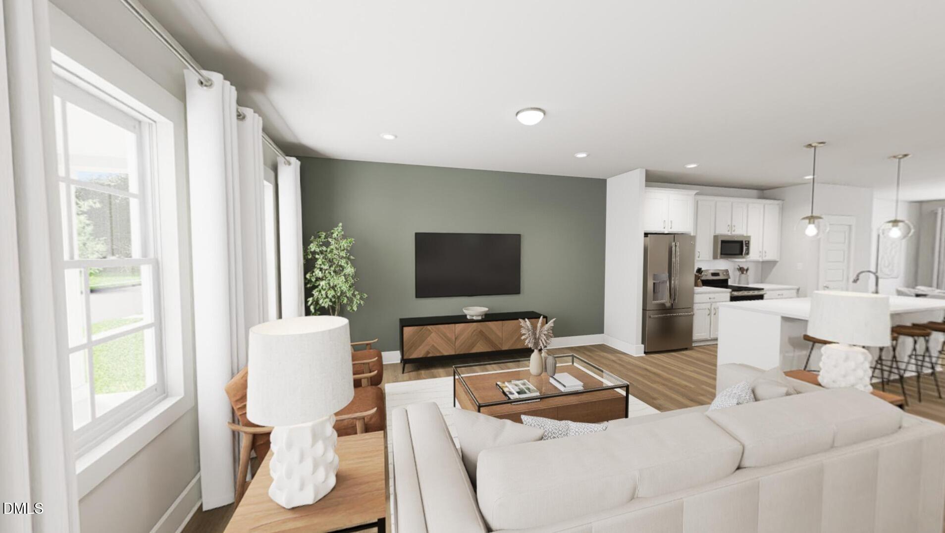 879 Central Park Drive Raleigh, NC 27604 - Photo 4 of 17 Living Room