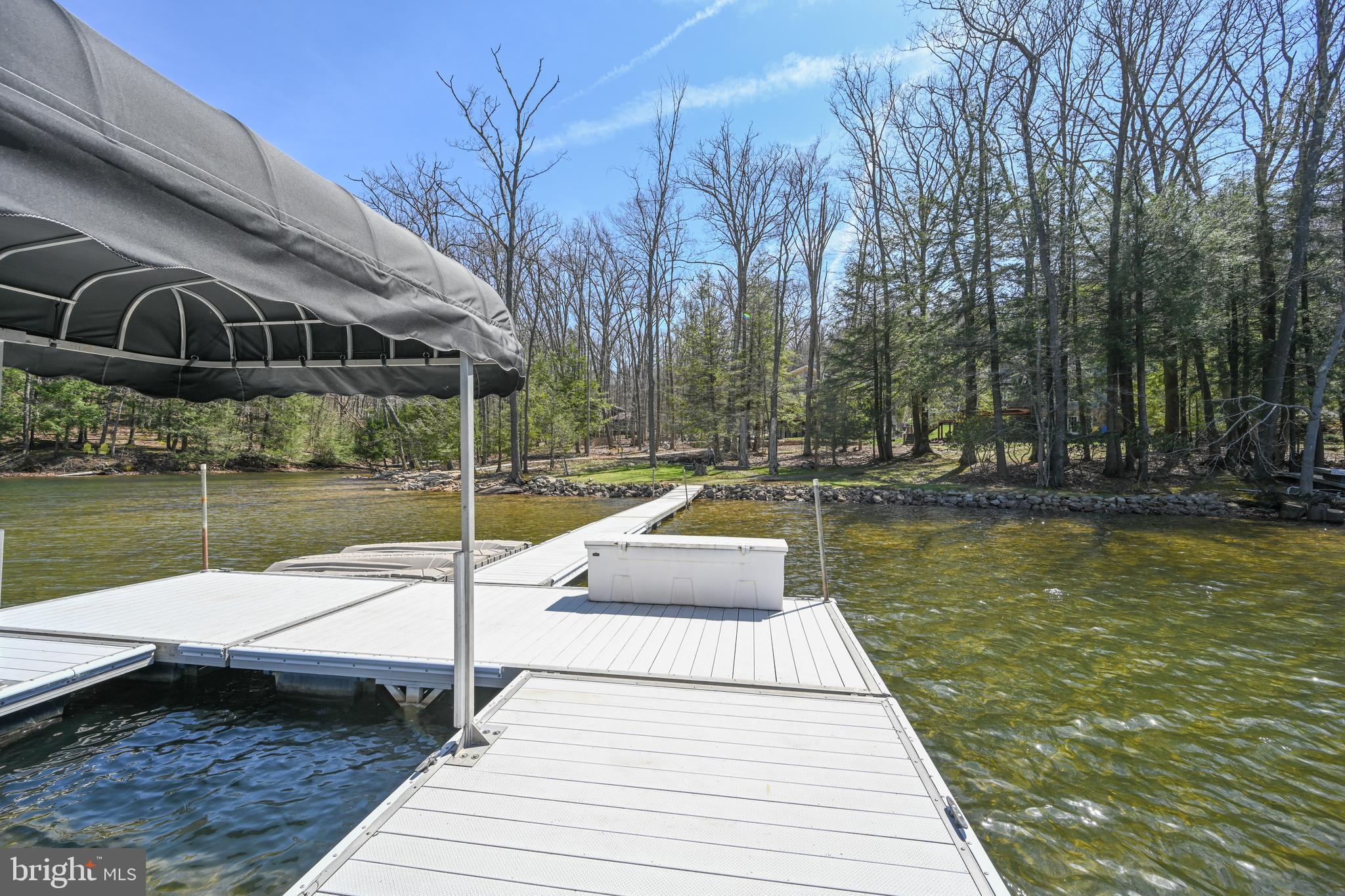 56 Bee Tree Lane Oakland, MD 21550 - Photo 105 of 139 Built in storage on the dock.