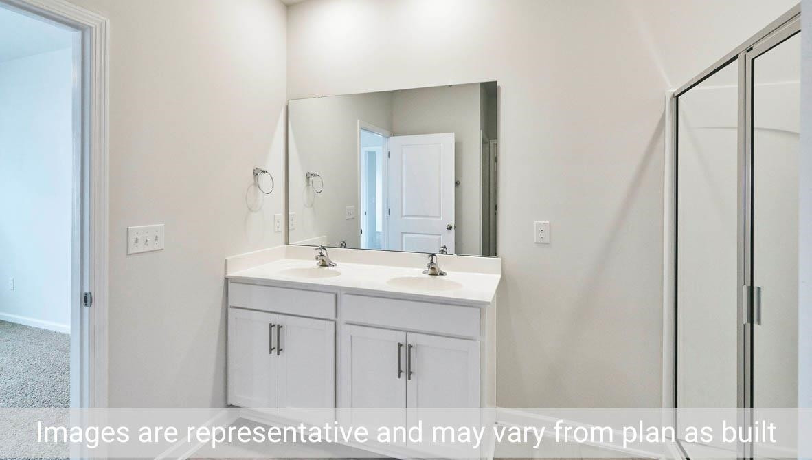 7663 Sand Pit Road Stantonsburg, NC 27883 - Photo 22 of 22 a bathroom with a sink a vanity and a mirror