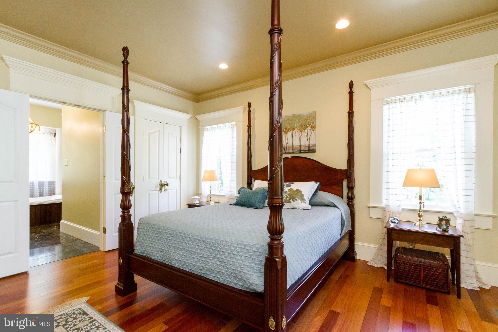 4109 Goldmine Road Goldvein, VA 22720 - Photo 14 of 30 Master bedroom with gorgeous wood floor and trim