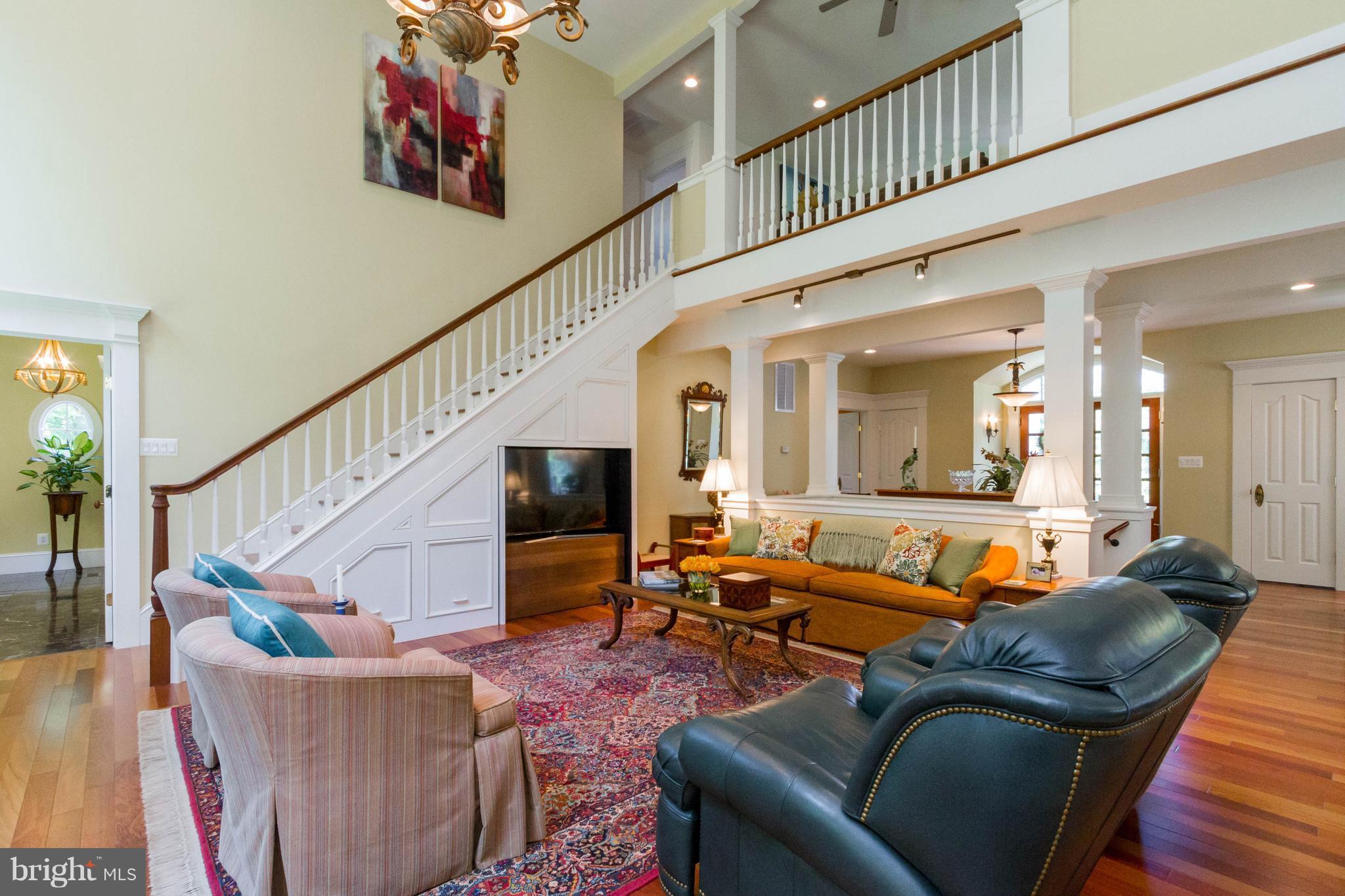 4109 Goldmine Road Goldvein, VA 22720 - Photo 20 of 30 Staircase with custom trim & recessed panels