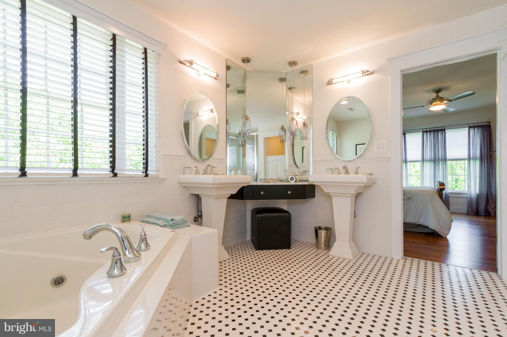 4109 Goldmine Road Goldvein, VA 22720 - Photo 25 of 30 2nd master bath with dual pedestal sinks