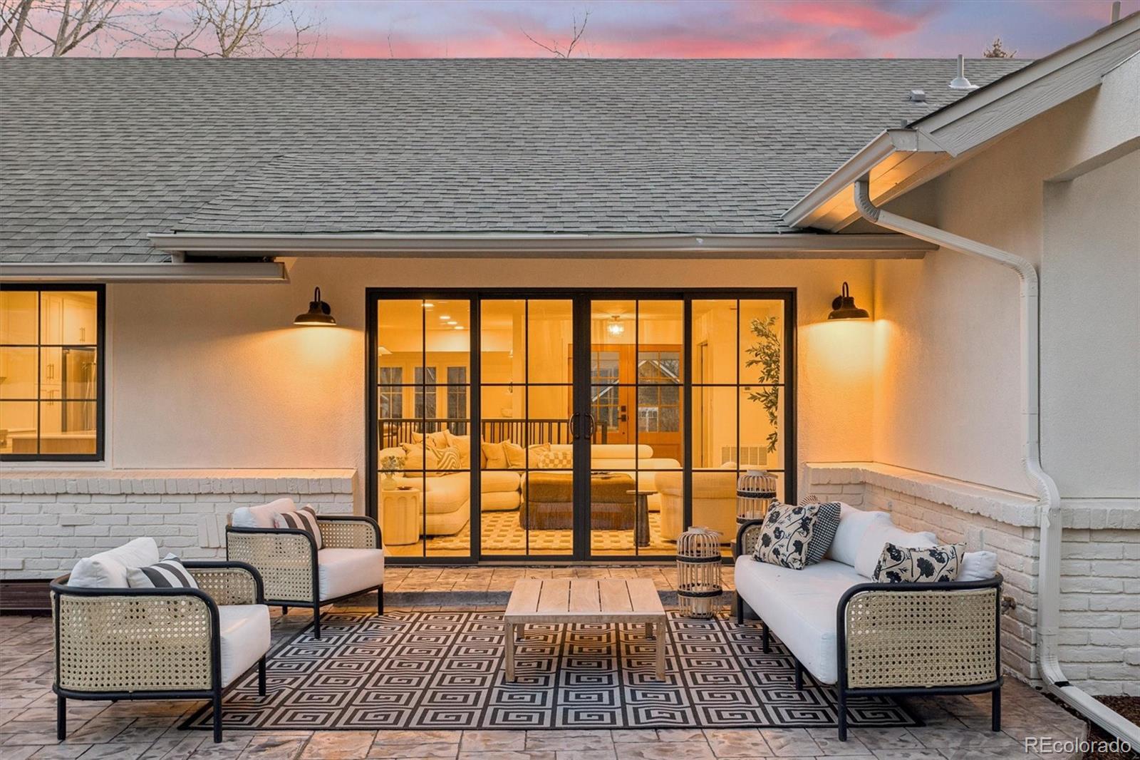 4872 Country Club Way Boulder, CO 80301 - Photo 42 of 48 a living room with furniture and a floor to ceiling window