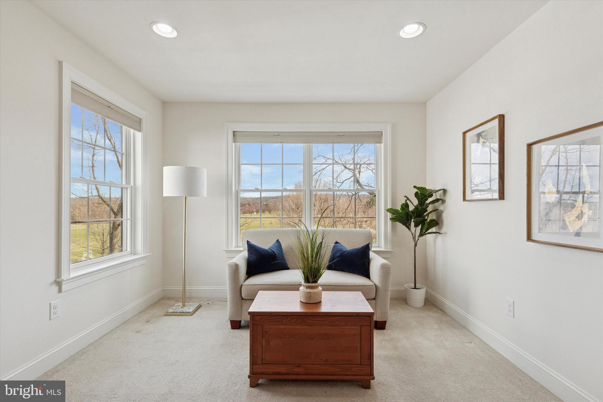 34 Parkview Cir. Wayne, PA 19087 - Photo 18 of 55 a living room with furniture and a potted plant