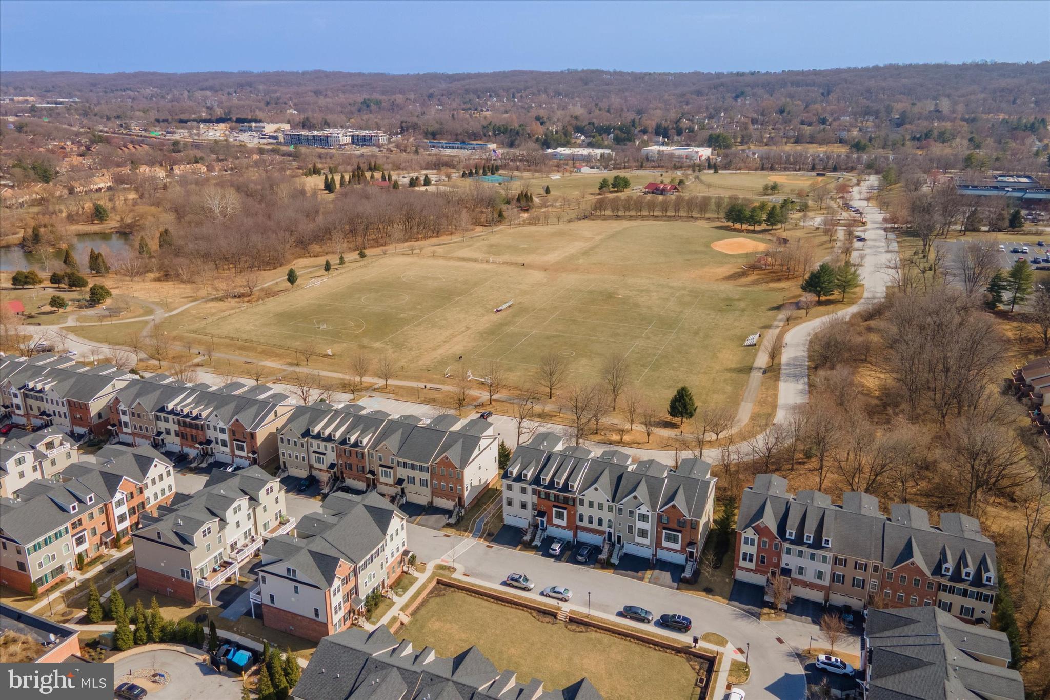 34 Parkview Cir. Wayne, PA 19087 - Photo 45 of 55 an aerial view of residential houses with outdoor space