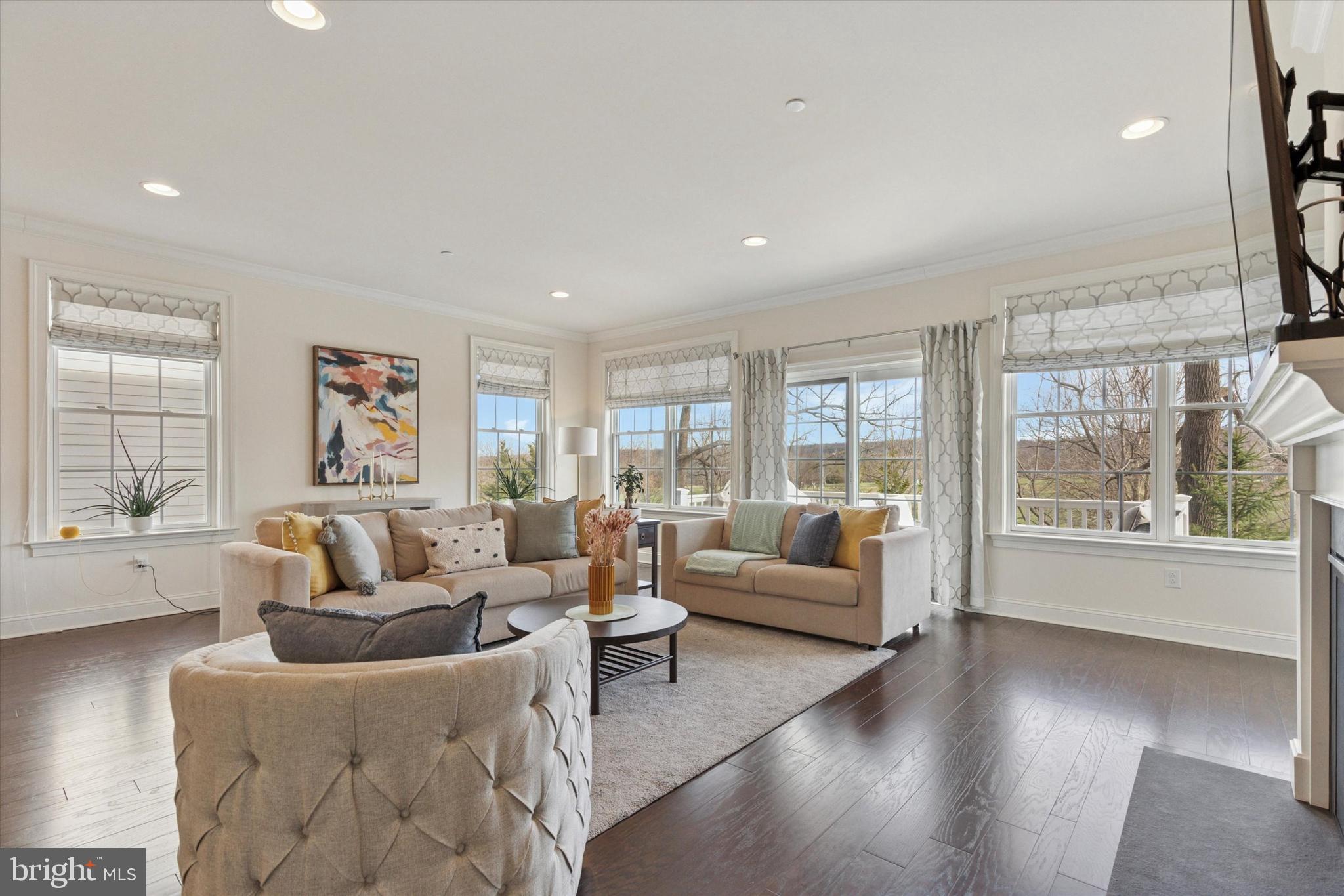 34 Parkview Cir. Wayne, PA 19087 - Photo 9 of 55 a living room with furniture and a large window