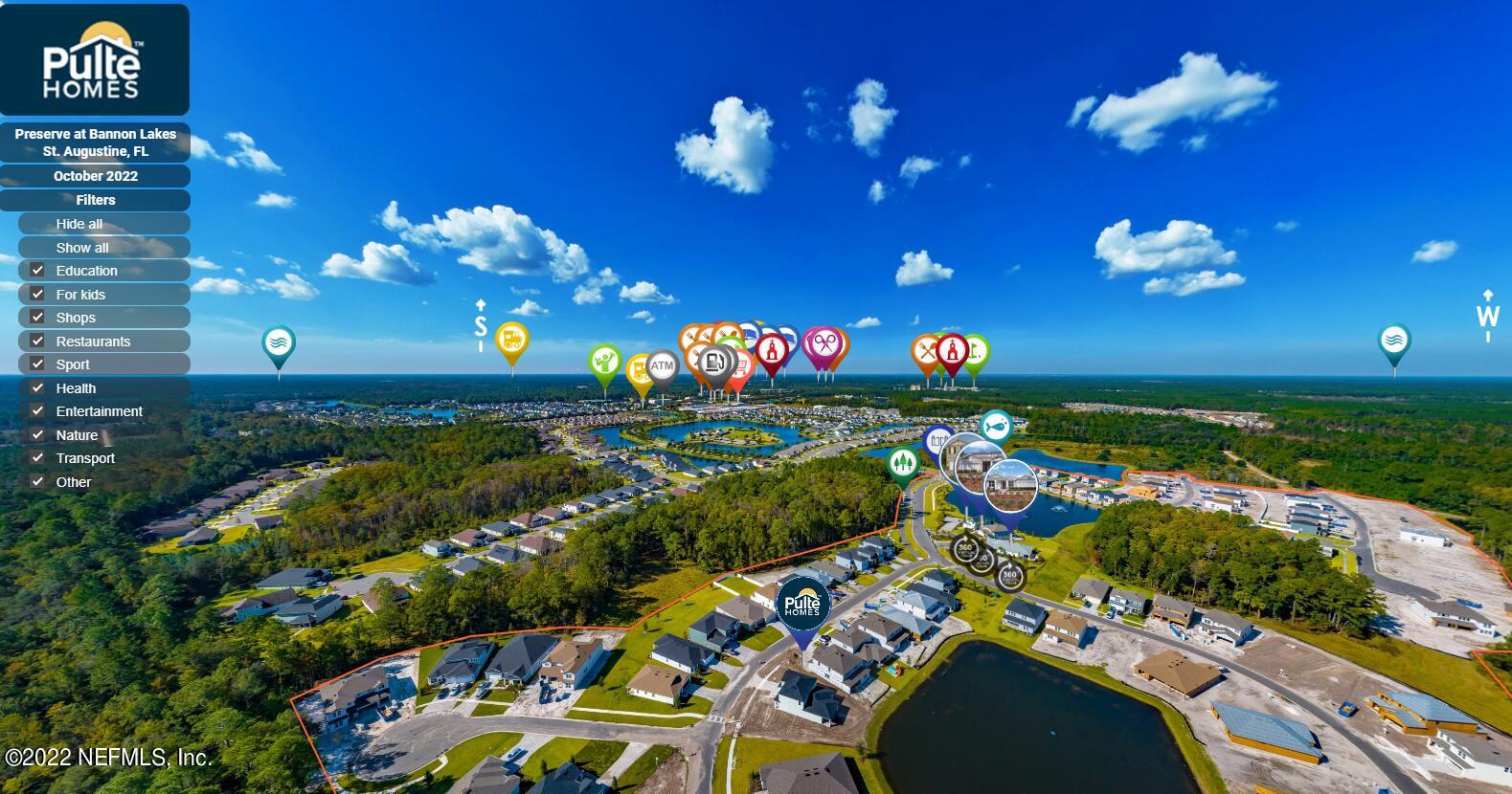 674 Blind Oak Cir Street St. Augustine, FL 32095 - Photo 17 of 21 a view of a flower room