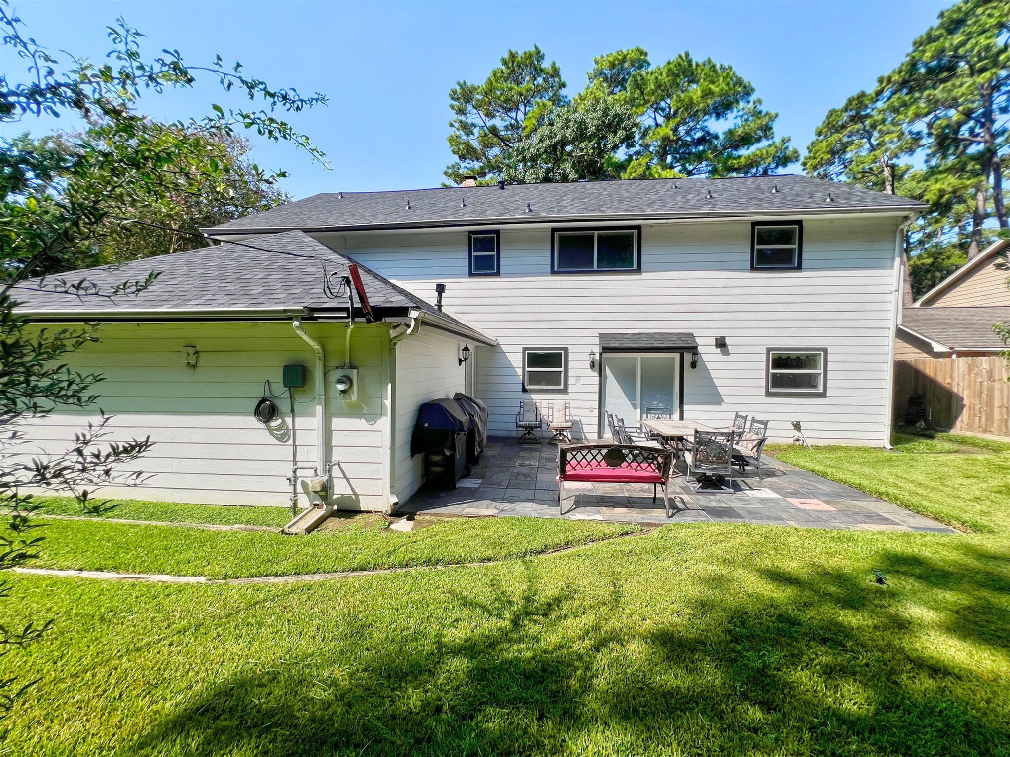16902 Summit Oaks Lane Spring, TX 77379 - Photo 49 of 49 a front view of house with outdoor seating and yard