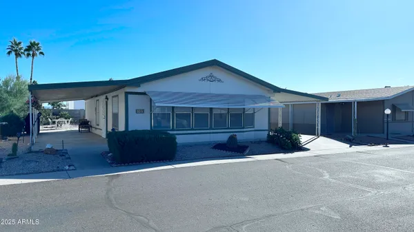 a house view with a outdoor space