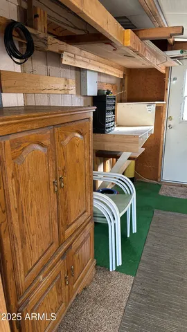 a view of storage and utility room