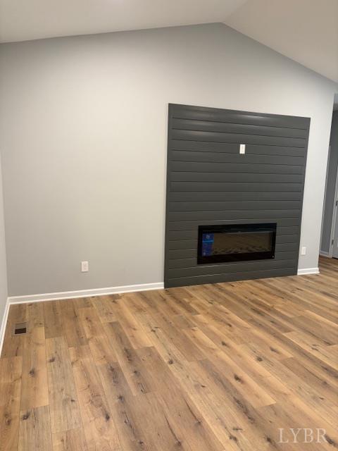 5461 Bear Creek Road Rustburg, VA 24588 - Photo 3 of 27 a view of empty room with wooden floor