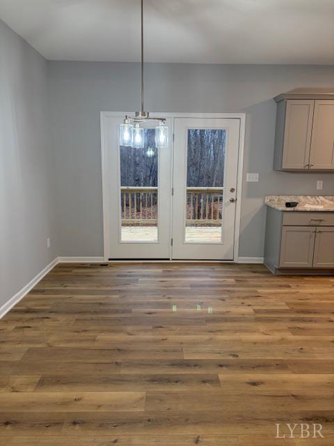 5461 Bear Creek Road Rustburg, VA 24588 - Photo 6 of 27 a view of an empty room with a window
