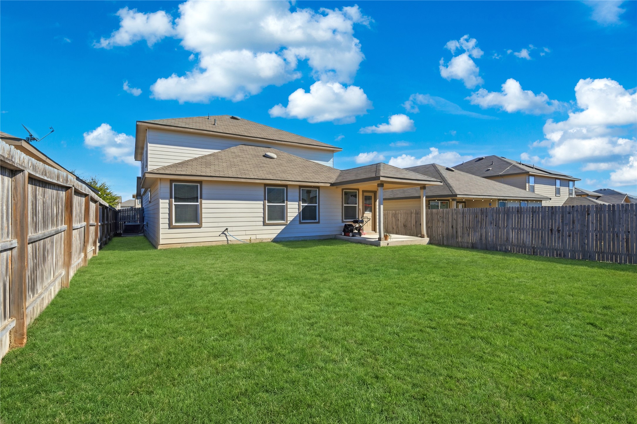 2811 Davis Trace San Antonio, TX 78245 - Photo 30 of 31 a view of a house with backyard and garden